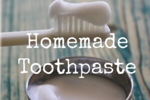 How To Make Your Own Toothpaste And Other Oral Care Products