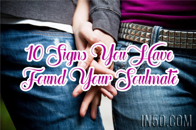 10 Signs You Have Found Your Soulmate! Is your current partner your soul mate? Here are 10 relationship signs that you have found your soulmate!