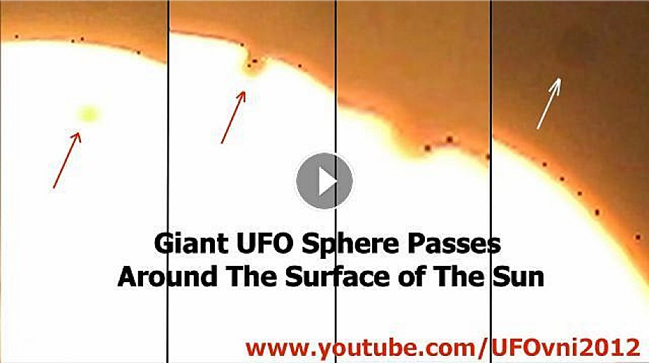 Bizarre Sun UFO Anomaly!