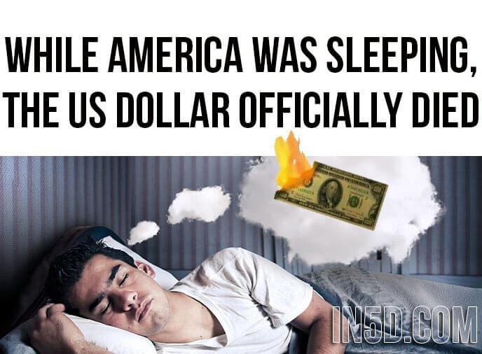 While America Was Sleeping, The US Dollar Officially Died