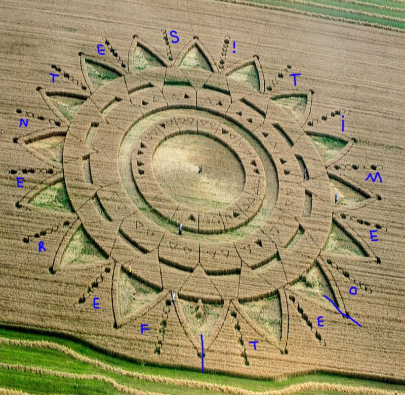 The Crop Circle Hoax Just Doesn't Ring True!