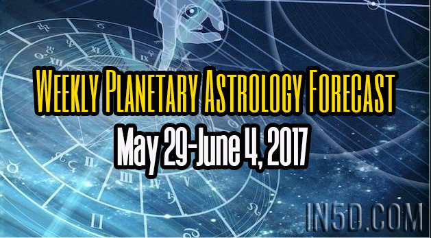 Weekly Planetary Astrology Forecast May 29-June 4, 2017