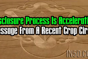 Disclosure Process Is Accelerating: Message From A Recent Crop Circle