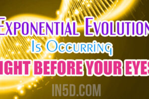 Exponential Evolution Is Occurring Right Before Your Eyes!