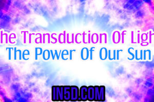 The Transduction Of Light –  The Power Of Our Sun