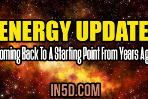Energy Update – Coming Back To A Starting Point From Years Ago!