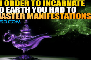 In Order To Incarnate To Earth You Had To Master Manifestations