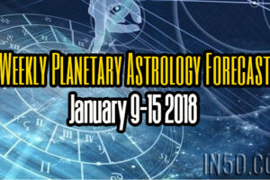 Weekly Planetary Astrology Forecast January 9-15 2018