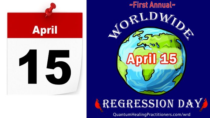 April 15, 2018 - World Regression Day!