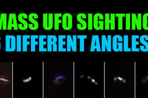RECENT Mass UFO Sighting From Multiple Angles!