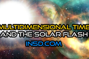 Multidimensional Time And The Solar Flash