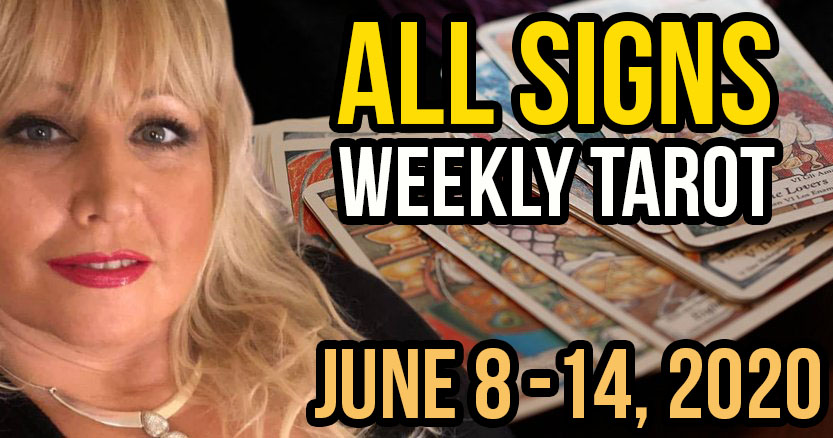 Alison Janes June 8-14, 2020 Weekly Tarot - All Signs