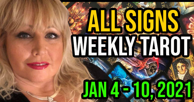 Weekly Tarot Card Reading Jan 4-10, 2021 by Alison Janes All Signs  In5D Free Weekly Tarot PsychicAlly Astrology