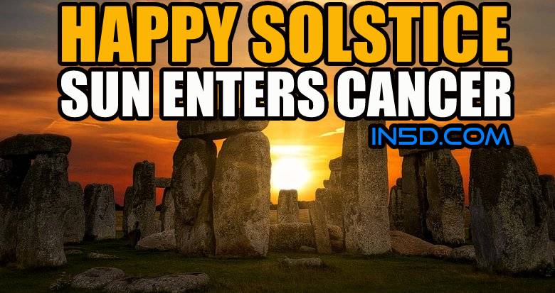 Happy Solstice - Sun Enters Cancer