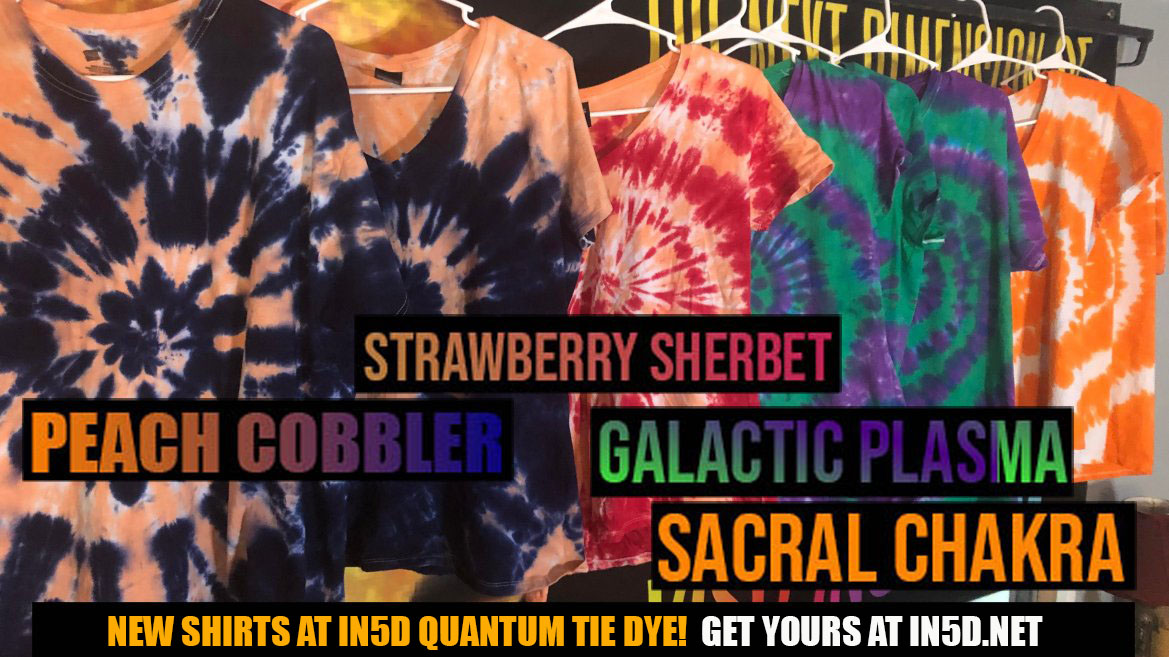 4 NEW In5D Quantum Tie Dye Shirts REVEALED!