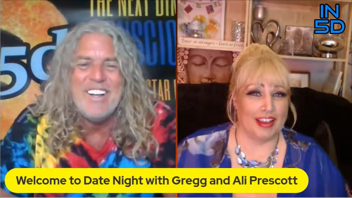 Date Night with Ali and Gregg

Twin Flames Alison and Gregg Prescott share their thoughts and views on life as they travel together on a beautiful journey from now through eternity. Each week on Date Night with Ali and Gregg, we cover EVERTHING under the Sun and mix in a lot of laughs.

Here's our latest episode: