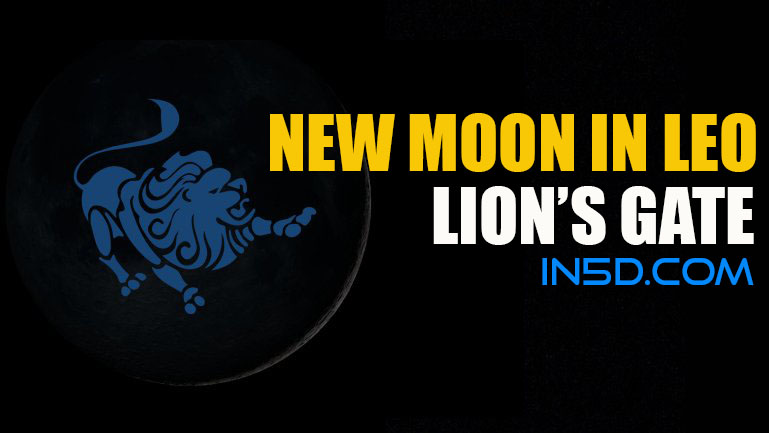 New Moon In Leo - Lion's Gate