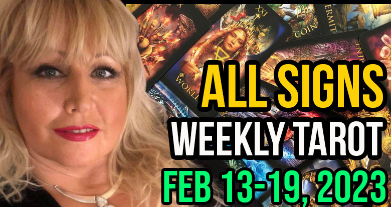 Feb 13-19th, 2023 In5D Weekly Tarot PsychicAlly Astrology Forecast All Signs PsychicAlly Ali Prescott gives you free step by step weekly tarot predictions linked to Finance and Love for the Beginning, Middle and End of this week.