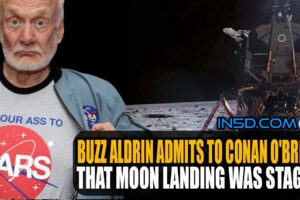 Buzz Aldrin Admits To Conan O’Brien That Moon Landing Was Staged