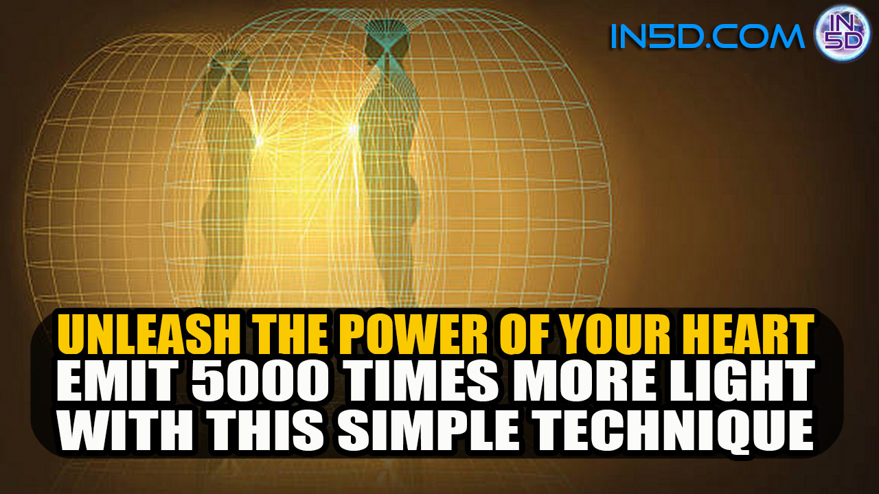 Unleash the Power of Your Heart: Emit 5000 Times More Light with This Simple Technique