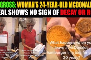 McGross: Woman’s 24-Year-Old McDonald’s Meal Shows No Sign Of Decay Or Rot