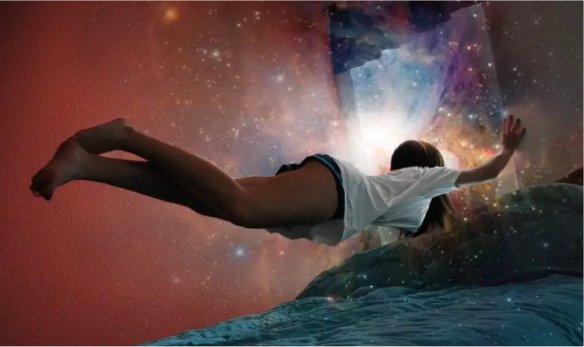 Lucid dreaming is the ability to become aware that you are dreaming while you are still in the dream state. Some suggest that this state of awareness can be used to explore other dimensions or parallel realities.