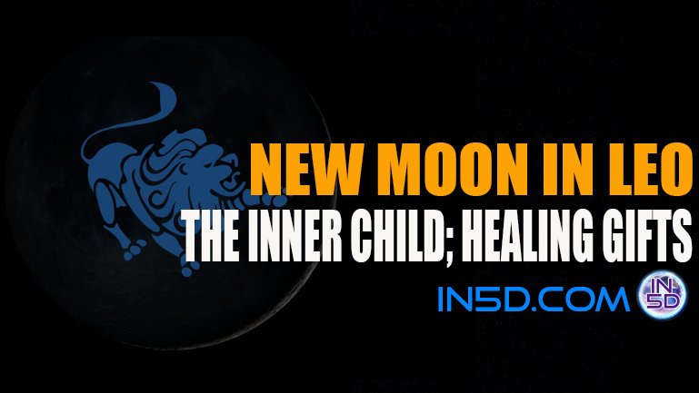 New Moon In Leo: Romance; Extravagance; Healing Gifts; Your Authentic Voice; The Inner Child