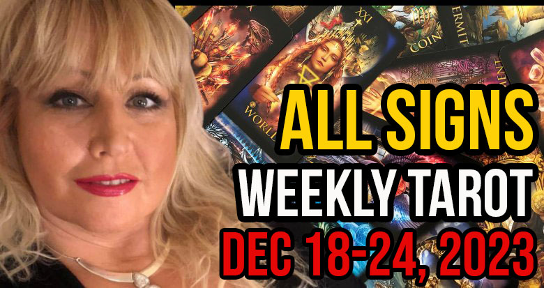 Dec 18-24, 2023 In5D Free Weekly Tarot PsychicAlly Astrology Predictions