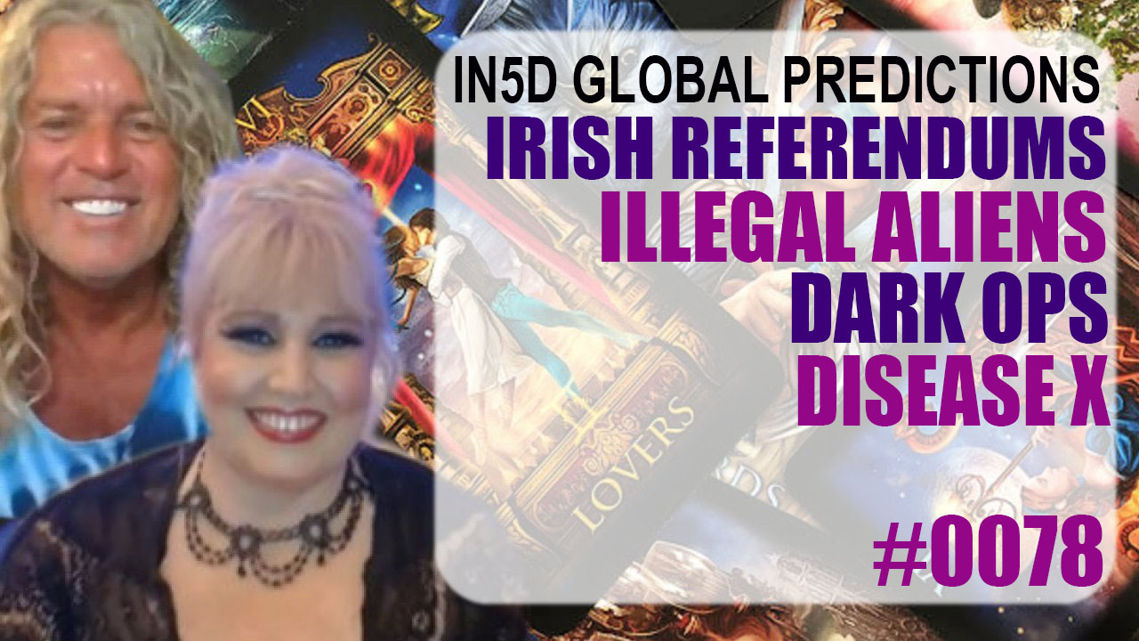 Join PsychicAlly Ali and Gregg Prescott for this week's episode of Free Intuitive Global Predictions where we cover the following topics:Ireland Referendum, in March, the demise of illegal aliens, Dark Ops, Disease X and much more!