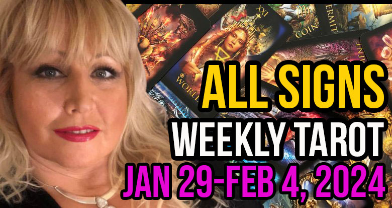 Jan 9th to Feb 4th 2024 In5D Free Weekly Tarot PsychicAlly Astrology Predictions