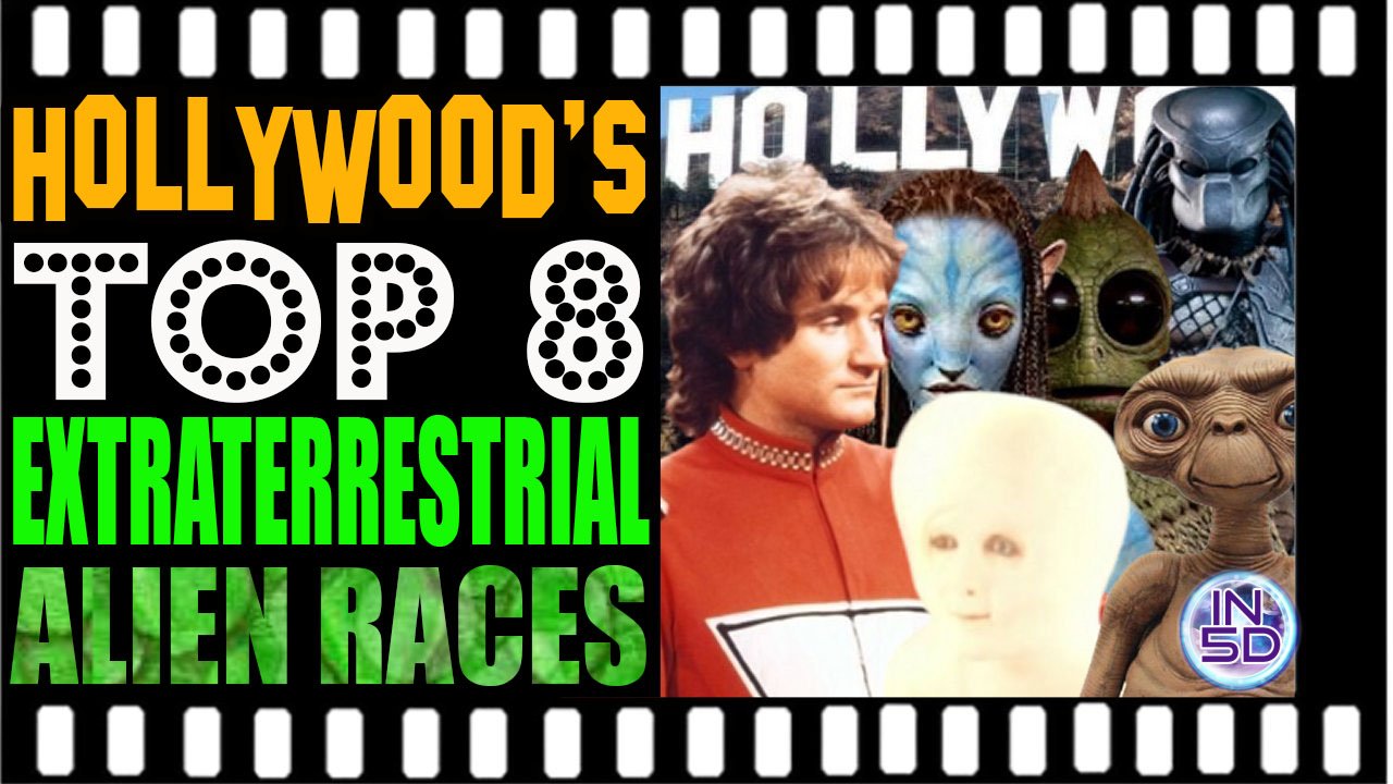 Hollywood's Top 8 Extraterrestrial Alien Races!