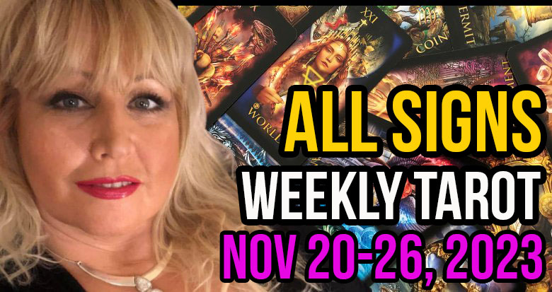 Nov 20-26, 2023 In5D Free Weekly Tarot PsychicAlly Astrology Predictions