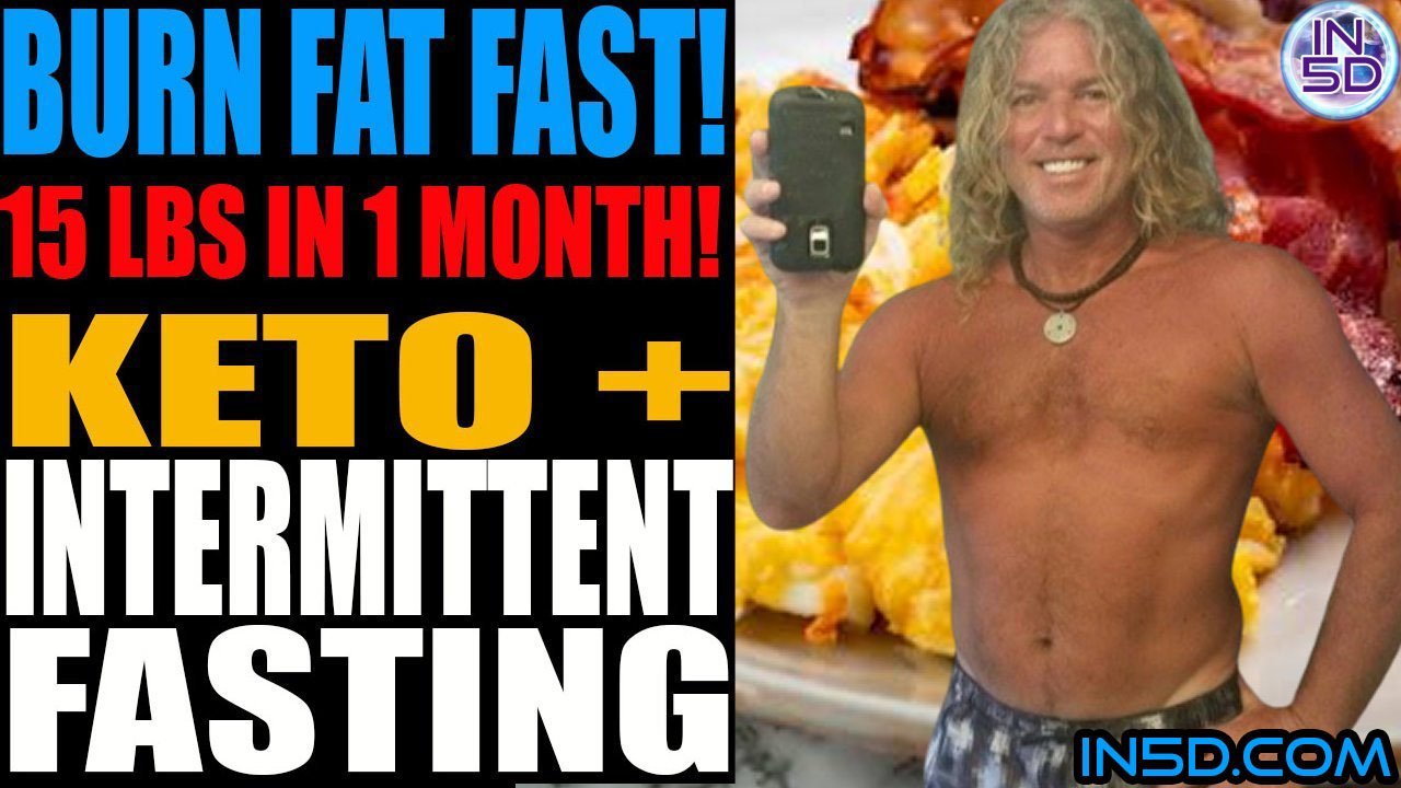 15 Lbs in 1 Month! Burn Fat FAST! Keto + Intermittent Fasting Diet